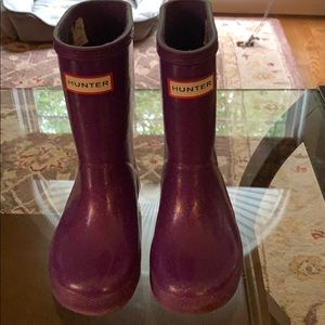Hunter rain boot toddler
